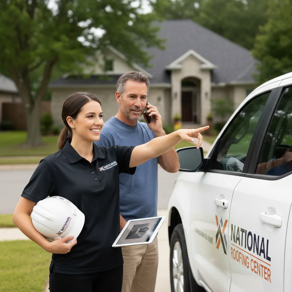 National Roofing Center customer support in Nathalie